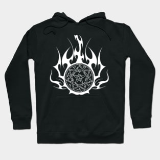 Demonology Flames Hoodie